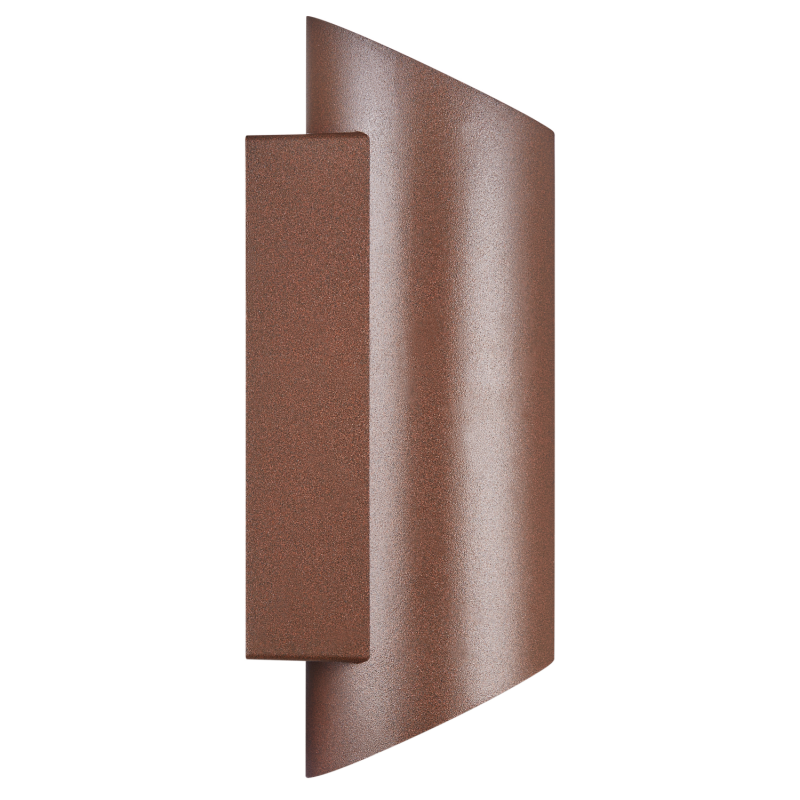 Nordlux Nico Round 22 elegante Wandleuchte Rost Spritzwasser geschützt dimmbar modernes Design